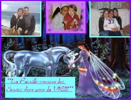 famille et meilleurs amies